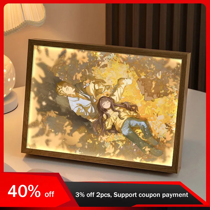 22cm/8.66in 3D Anime Chirou Taro Light Painting The Fragrant Flower Blooms With Dignity Peripherals Led Night Bedroom Decoration
22cm/8.66in 3D Anime Chirou Taro Light Painting The Fragrant Flower Blooms With Dignity Peripherals Led Night Bedroom Decoration