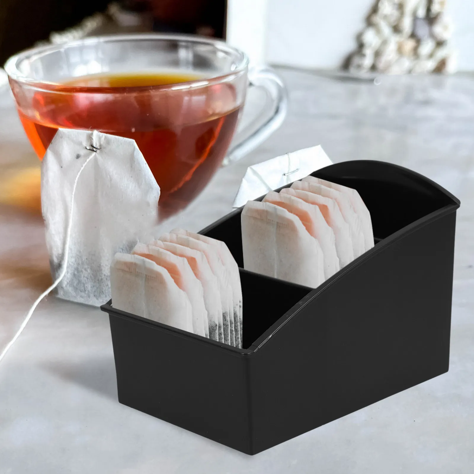 Tea Bag Organizer Coffee Station Candy Bag Holder Multi Compartments Tea Storage Box Counter Counter Sugar Holder
Tea Bag Organizer Coffee Station Candy Bag Holder Multi Compartments Tea Storage Box Counter Counter Sugar Holder