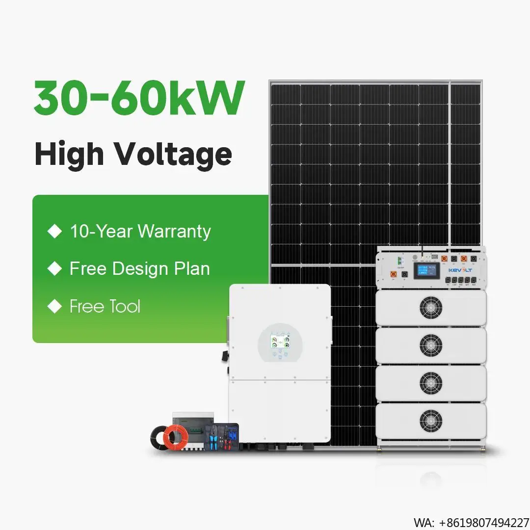 Solar Energy System 30kW 40kW 50kW 60kW Rack Lithium Lon Battery with Hybrid Inverter Commercial PV+ESS
Solar Energy System 30kW 40kW 50kW 60kW Rack Lithium Lon Battery with Hybrid Inverter Commercial PV+ESS
