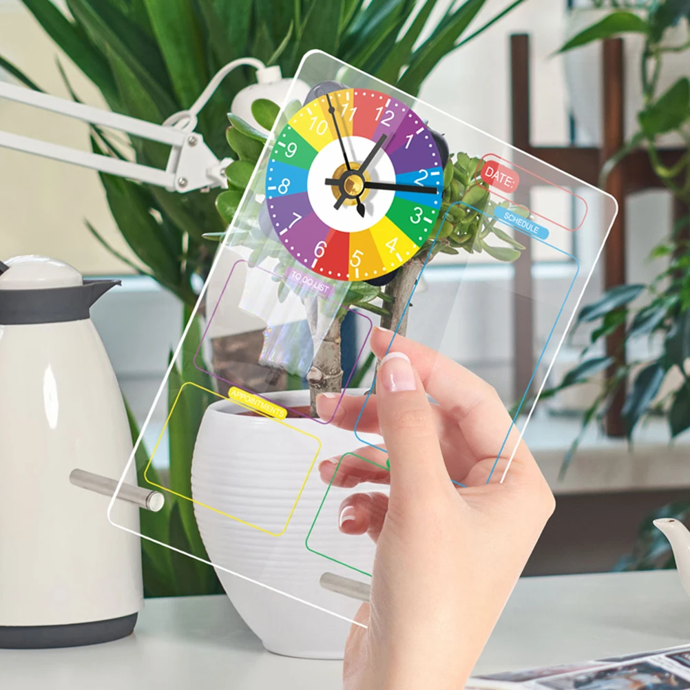 Desktop Notepad Work Erasable Board Acrylic Message St Whiteboard Office Clear Material Enhances Visibility Schedule Never
Desktop Notepad Work Erasable Board Acrylic Message St Whiteboard Office Clear Material Enhances Visibility Schedule Never