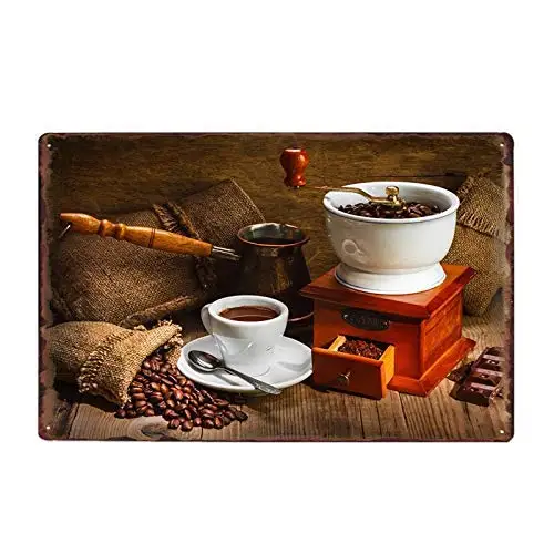 Patisaner Новый кофейный знак Ретро жестяной знак Cafe Украшение настенное искусство металлическое винтажное украшение для дома 20x30cm-2
Patisaner Новый кофейный знак Ретро жестяной знак Cafe Украшение настенное искусство металлическое винтажное украшение для дома 20x30cm-2