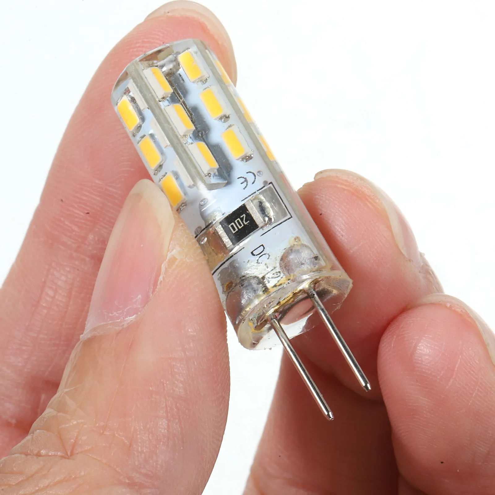 10Pcs LED Bulbs G4 2 Watt Dc 12V Warm White 2600-2900K Super Bright 3014 Smd LED Lamps for Home Lighting
10Pcs LED Bulbs G4 2 Watt Dc 12V Warm White 2600-2900K Super Bright 3014 Smd LED Lamps for Home Lighting