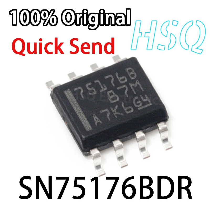 10 шт. новый оригинальный 75176B SN75176BDR пластырь SOP-8 RS422/RS485 дифференциальный фотоэлемент
10 шт. новый оригинальный 75176B SN75176BDR пластырь SOP-8 RS422/RS485 дифференциальный фотоэлемент
