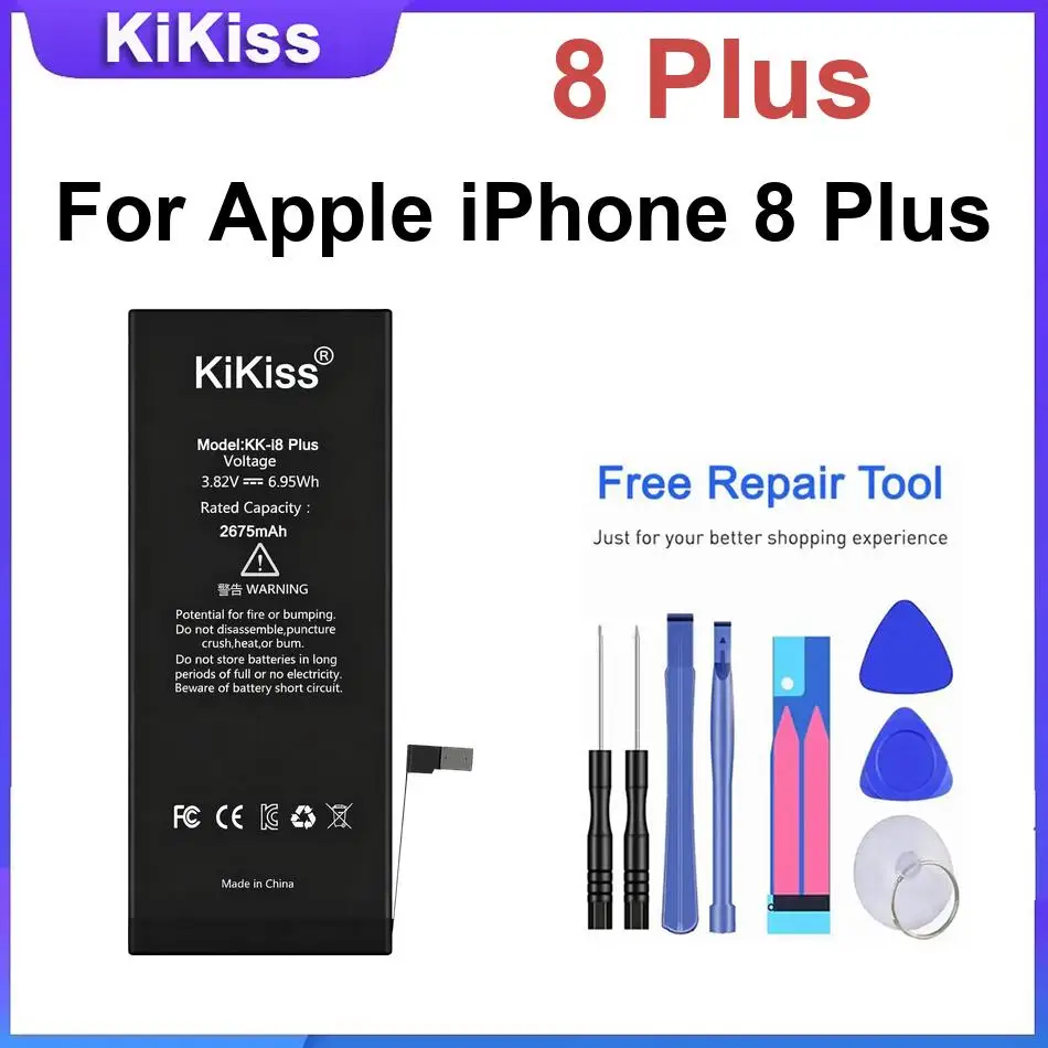 Batteries For Apple iPhone 8 Plus New Mobile Phone Battery
Batteries For Apple iPhone 8 Plus New Mobile Phone Battery