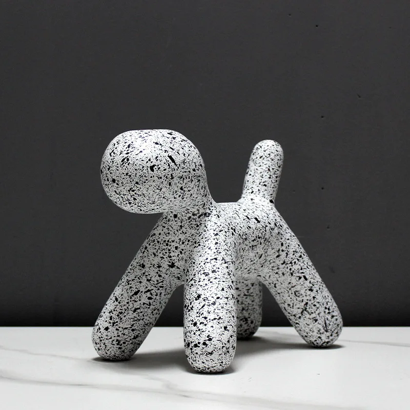 Modern creative abstract art puppy ornament, office living room bookcase soft ornament ornament
Modern creative abstract art puppy ornament, office living room bookcase soft ornament ornament