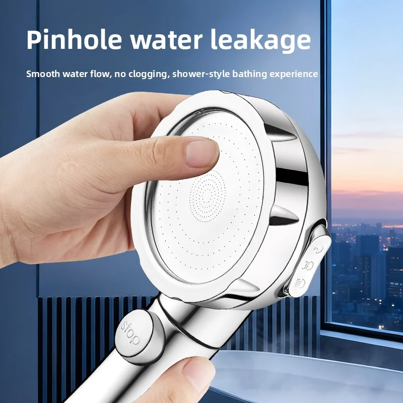 Bright Silver Shower Head: 3 Adjustable Modes + Pinhole Nozzle, Hassle-Free Bathing
Bright Silver Shower Head: 3 Adjustable Modes + Pinhole Nozzle, Hassle-Free Bathing