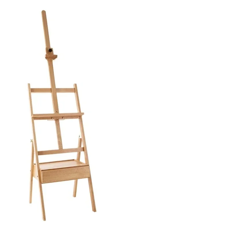 Wooden sketch easel bracket type beech oil painting stand folding display stand sketch children's easel
Wooden sketch easel bracket type beech oil painting stand folding display stand sketch children's easel