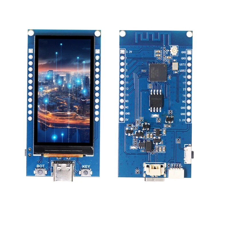ESP32-S3 с флэш-памятью 1,9-дюймовый ЖК-экран макетная плата WIFI Bluetooth 5,0 беспроводной модуль 170*320 ST7789V 
ESP32-S3 с флэш-памятью 1,9-дюймовый ЖК-экран макетная плата WIFI Bluetooth 5,0 беспроводной модуль 170*320 ST7789V