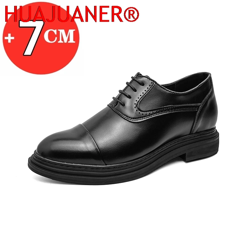 7cm Elevator Shoes Men Dress Heightening Leather Men Formal Shoes Brogue Business Wedding Men Oxfords Suit Shoes
7cm Elevator Shoes Men Dress Heightening Leather Men Formal Shoes Brogue Business Wedding Men Oxfords Suit Shoes