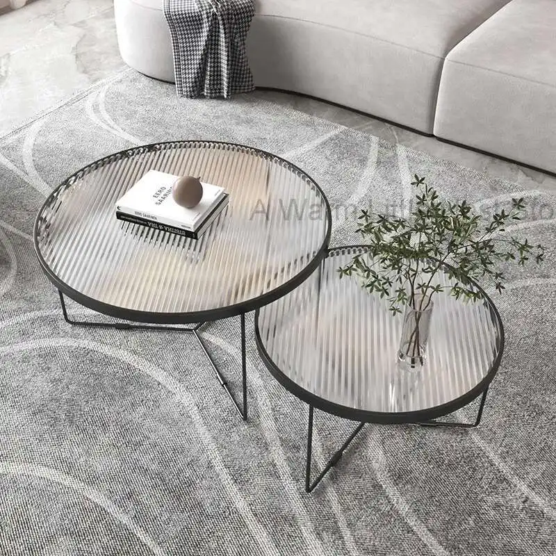 Tempered Glass Transparent Coffee Tables Mid Century Makeup Round Sofa Side Table Light Luxury Breakfast Mesa Bedroom Furniture
Tempered Glass Transparent Coffee Tables Mid Century Makeup Round Sofa Side Table Light Luxury Breakfast Mesa Bedroom Furniture