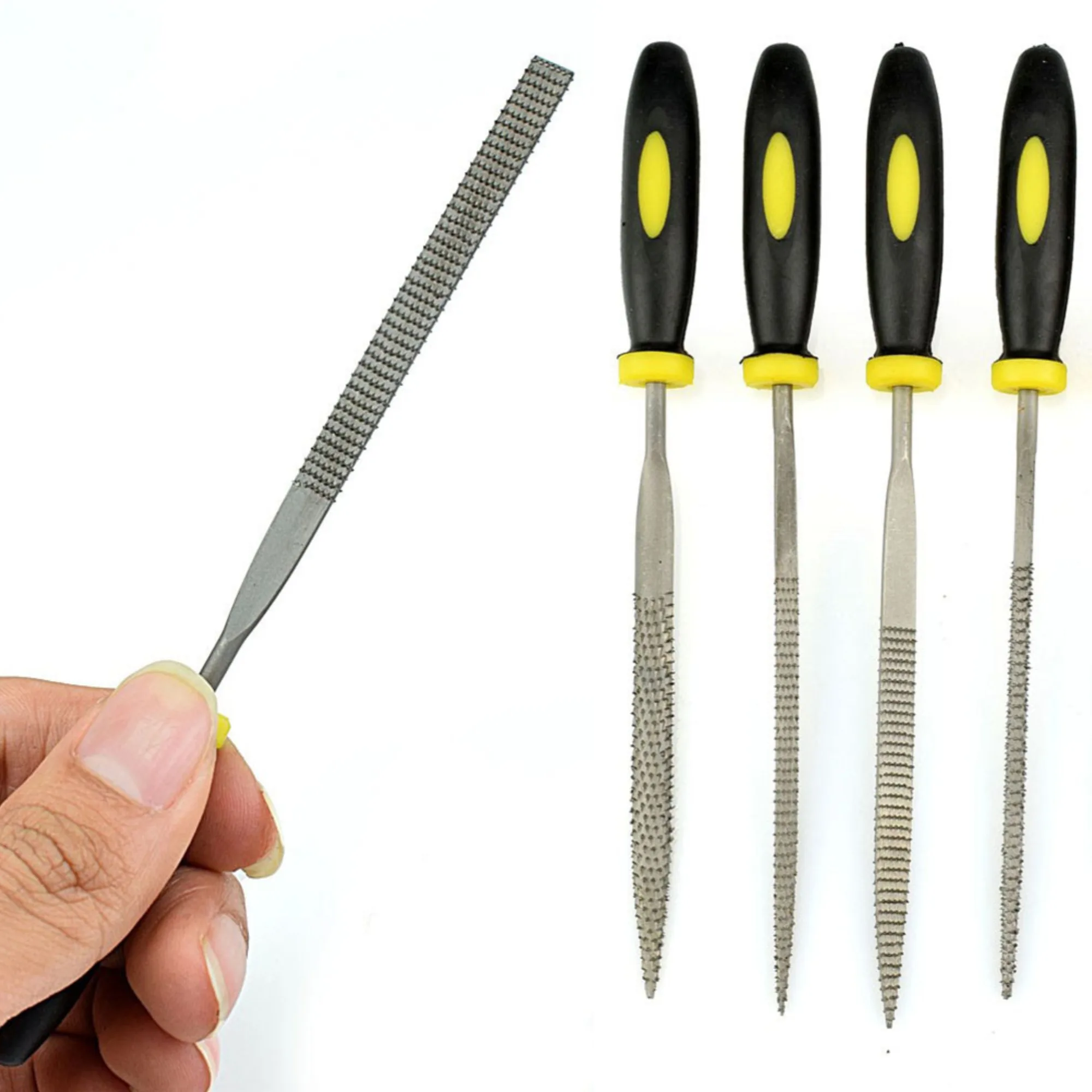 6Pcs Needle Files DIY Mini Woodworking File Wood Rasp Set Carpenter 5*140mm File Carving Tools Double Riffler Tool
6Pcs Needle Files DIY Mini Woodworking File Wood Rasp Set Carpenter 5*140mm File Carving Tools Double Riffler Tool
