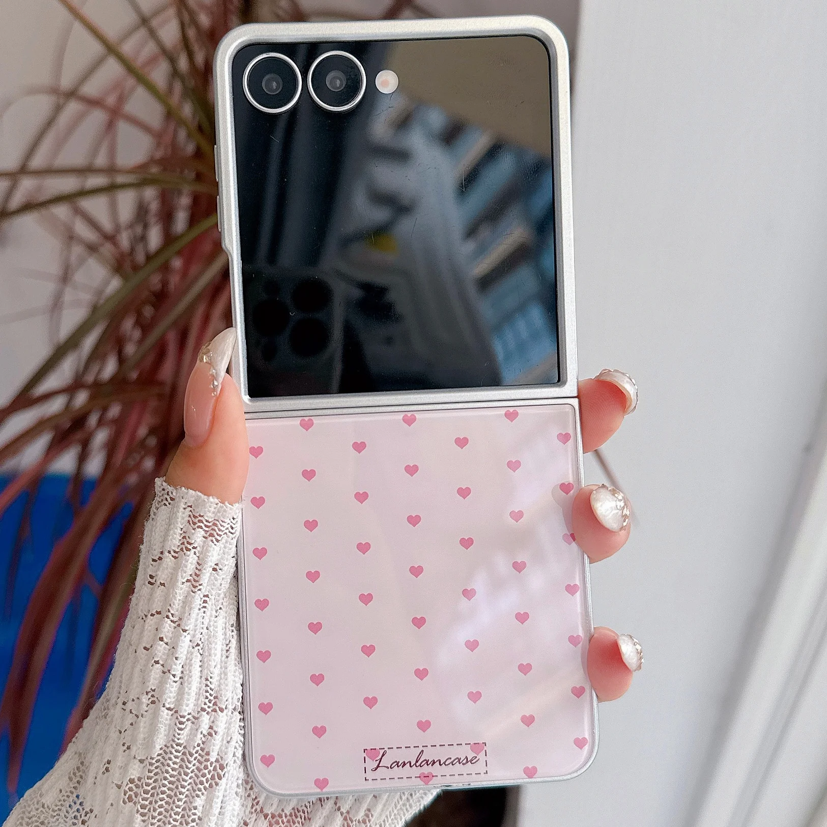 Luxury Glass Cover For Samsung Galaxy Z Flip 7 Lovely Heart Phone Case For Samsung Galaxy Z Flip 6 zflip5 Hard Protective Case
Luxury Glass Cover For Samsung Galaxy Z Flip 7 Lovely Heart Phone Case For Samsung Galaxy Z Flip 6 zflip5 Hard Protective Case