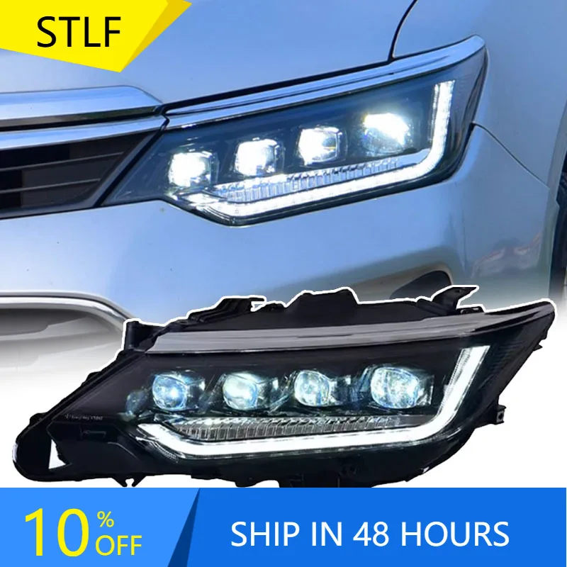 STLFCar Lights for Toyotas Camry Headlights 2015-2017 Camry V55 LED Headlight DRL LED Lens Head Lamp Automotive Accessories
STLFCar Lights for Toyotas Camry Headlights 2015-2017 Camry V55 LED Headlight DRL LED Lens Head Lamp Automotive Accessories