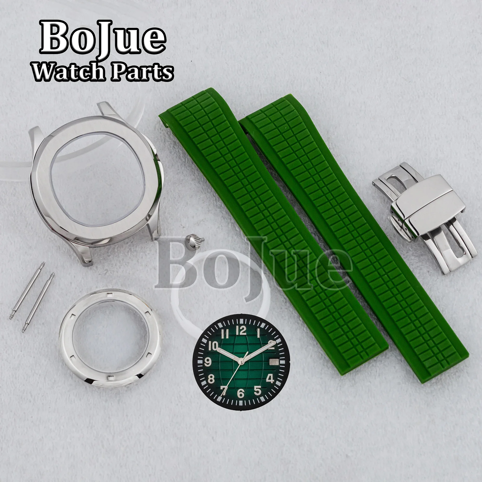 42mm NH35 Case 32mm Dial Rubber Strap Sapphire Glass Men Watches Accessories for MOD AQUANAUT Nautilus NH36 Movement Assemble
42mm NH35 Case 32mm Dial Rubber Strap Sapphire Glass Men Watches Accessories for MOD AQUANAUT Nautilus NH36 Movement Assemble