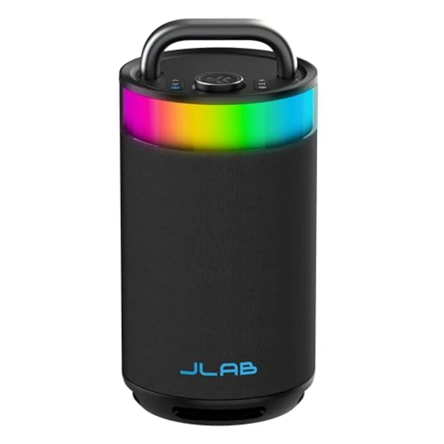 , Epic Party, Portable Bluetooth Speaker, 360-Degree Sound, RGB LED Lighting, Black
, Epic Party, Portable Bluetooth Speaker, 360-Degree Sound, RGB LED Lighting, Black