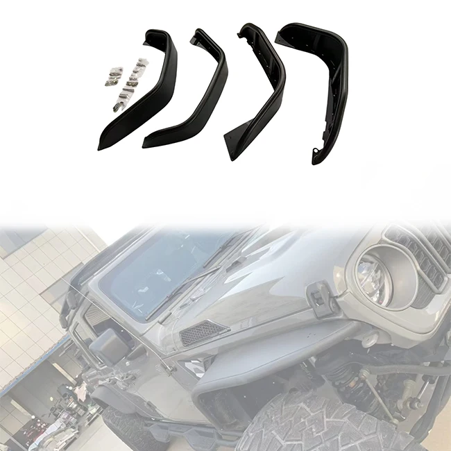 LUMA High Quality Car Offroad 4x4 Aluminum Fender Flares For Jeep Gladiator JT 2019+ Easy Installation 1 Year Warranty
LUMA High Quality Car Offroad 4x4 Aluminum Fender Flares For Jeep Gladiator JT 2019+ Easy Installation 1 Year Warranty