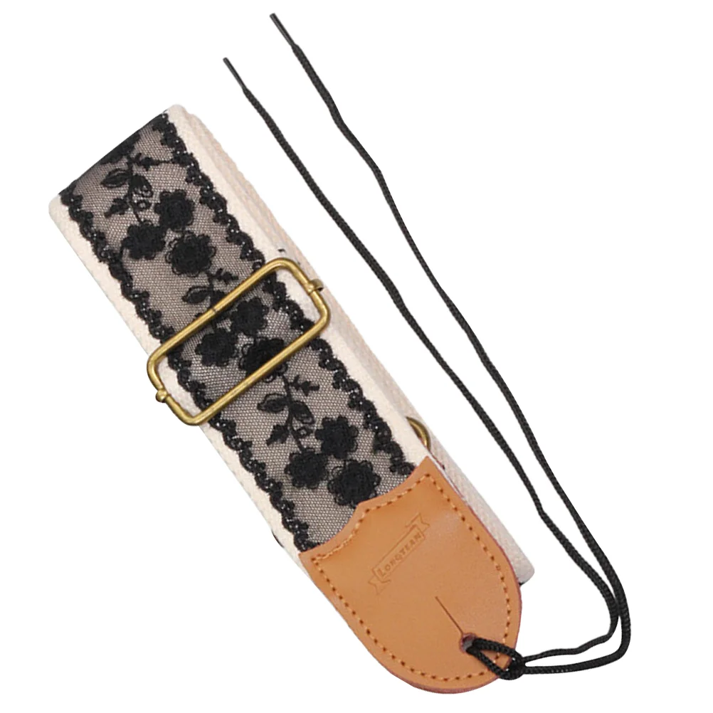 Decorative Bass Guitar Strap Adjustable Electric Lace Folk Shoulder with Anti-slip Buckle Accessory Set Straps Acoustic
Decorative Bass Guitar Strap Adjustable Electric Lace Folk Shoulder with Anti-slip Buckle Accessory Set Straps Acoustic