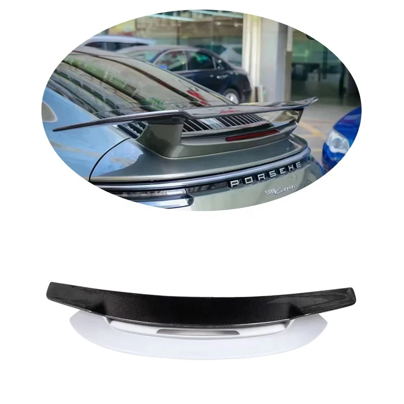 FIBER GLASS WITH PRIMER 992 SD Original Style Half Carbon Fiber Rear Trunk Spoiler for Porsche 911 992 Body Kit
FIBER GLASS WITH PRIMER 992 SD Original Style Half Carbon Fiber Rear Trunk Spoiler for Porsche 911 992 Body Kit
