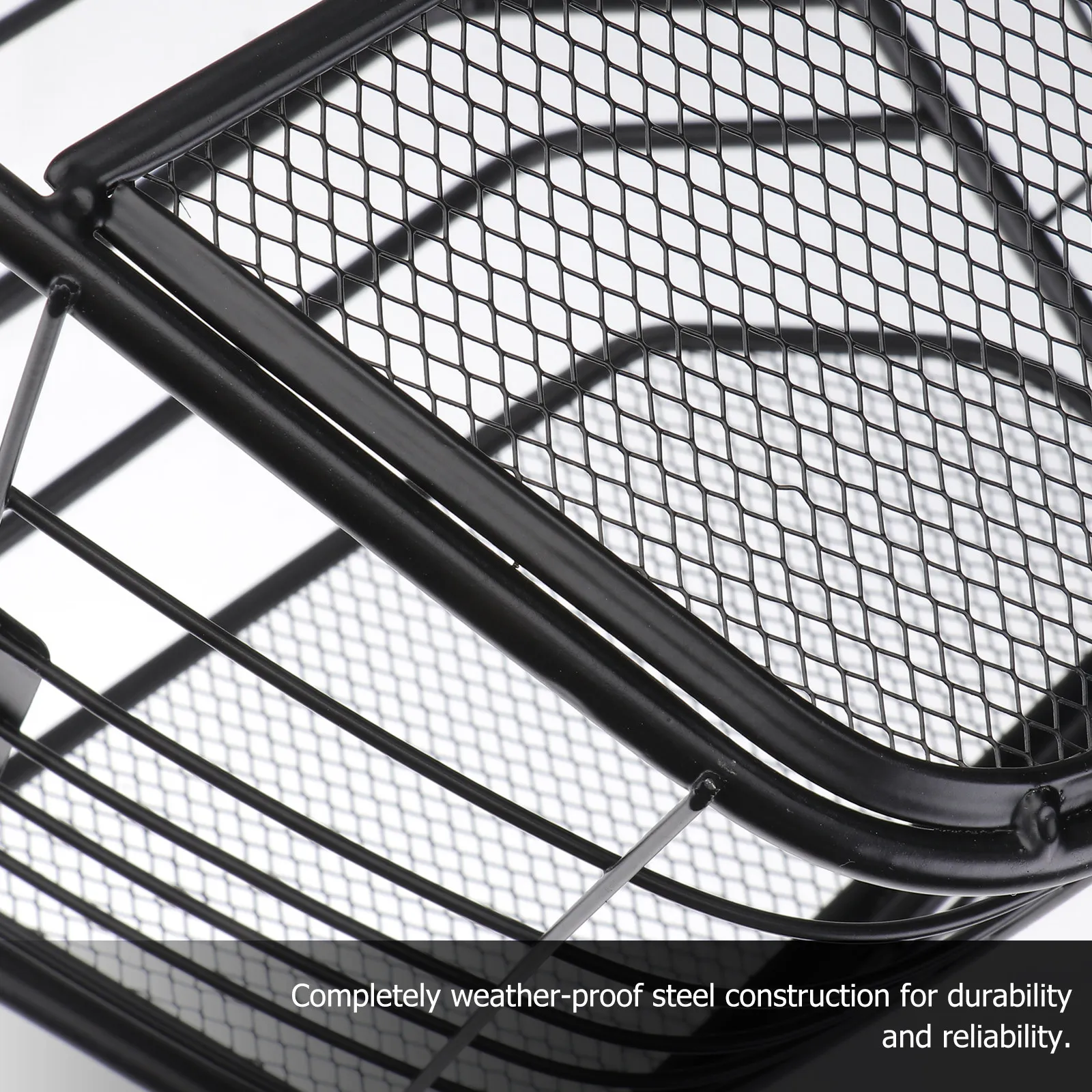 Bike Basket Cargo Front Mounted Flip-Over Design Heavy-Duty Steel Weatherproof Construction Prevents Scratching Ensures
Bike Basket Cargo Front Mounted Flip-Over Design Heavy-Duty Steel Weatherproof Construction Prevents Scratching Ensures