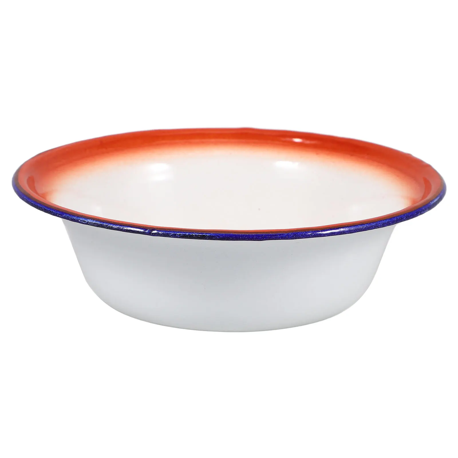 Enamel Bowl Capacity Food Storage Basin Retro Vintage Enamel Bowl Kitchenware Salad Soup Holder Traditional Chinese Style
Enamel Bowl Capacity Food Storage Basin Retro Vintage Enamel Bowl Kitchenware Salad Soup Holder Traditional Chinese Style