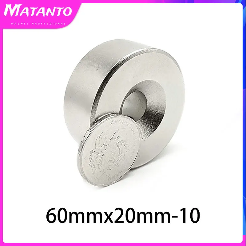 1PC 60x20-10 Big Round Super Strong Powerful Magnet 60*20 Hole 10mm Countersunk Disc Neodymium Magnet 60*20-10 Permanent Magnet
1PC 60x20-10 Big Round Super Strong Powerful Magnet 60*20 Hole 10mm Countersunk Disc Neodymium Magnet 60*20-10 Permanent Magnet
