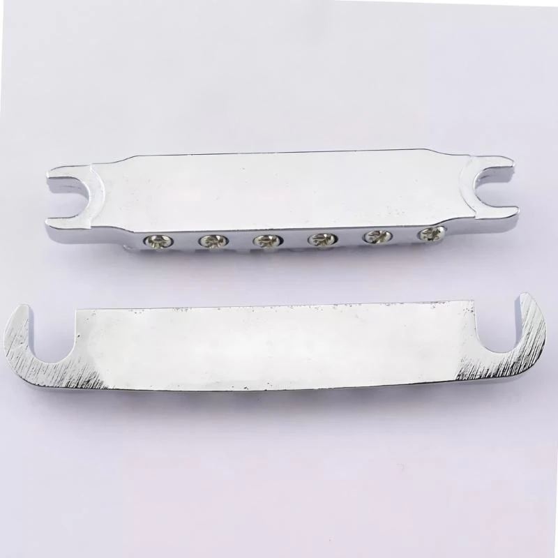 Zinc Alloy Guitar Bridge Playability Bridge Tailpiece Replacement Change Guitar Bridge Tailpiece Easy to Install
Zinc Alloy Guitar Bridge Playability Bridge Tailpiece Replacement Change Guitar Bridge Tailpiece Easy to Install