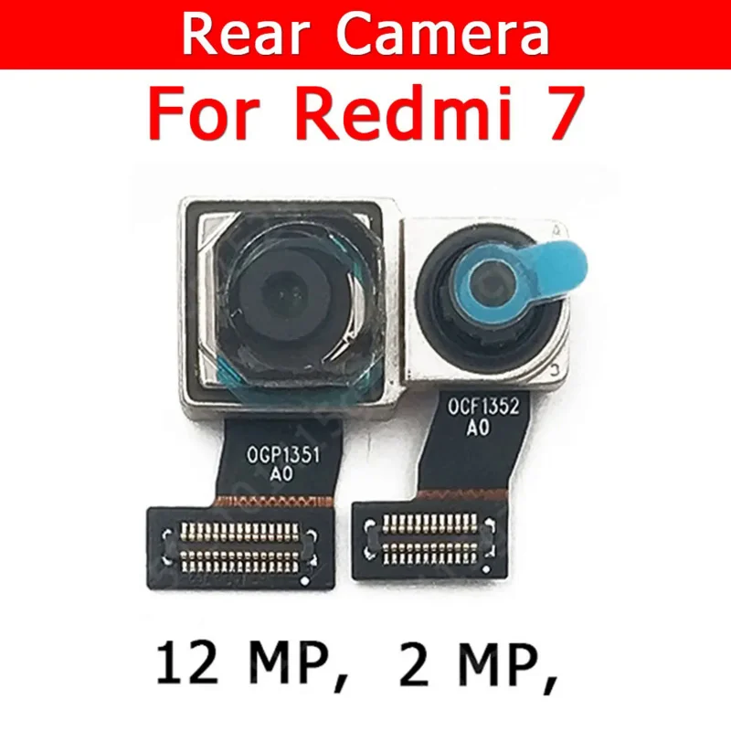 Оригинальная задняя камера для Xiaomi Redmi 7 Redmi7, основная Основная камера, модуль гибкого кабеля, запасные части
Оригинальная задняя камера для Xiaomi Redmi 7 Redmi7, основная Основная камера, модуль гибкого кабеля, запасные части