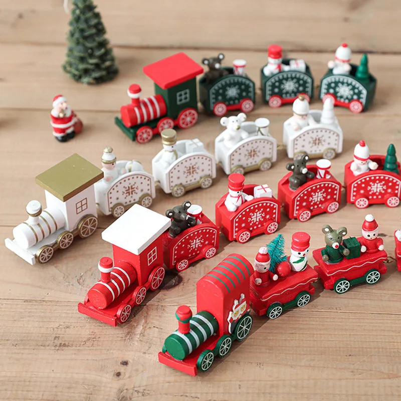 Christmas decorations wooden snowman train tabletop ornaments window Christmas tree decoration decoration dress up gifts
Christmas decorations wooden snowman train tabletop ornaments window Christmas tree decoration decoration dress up gifts