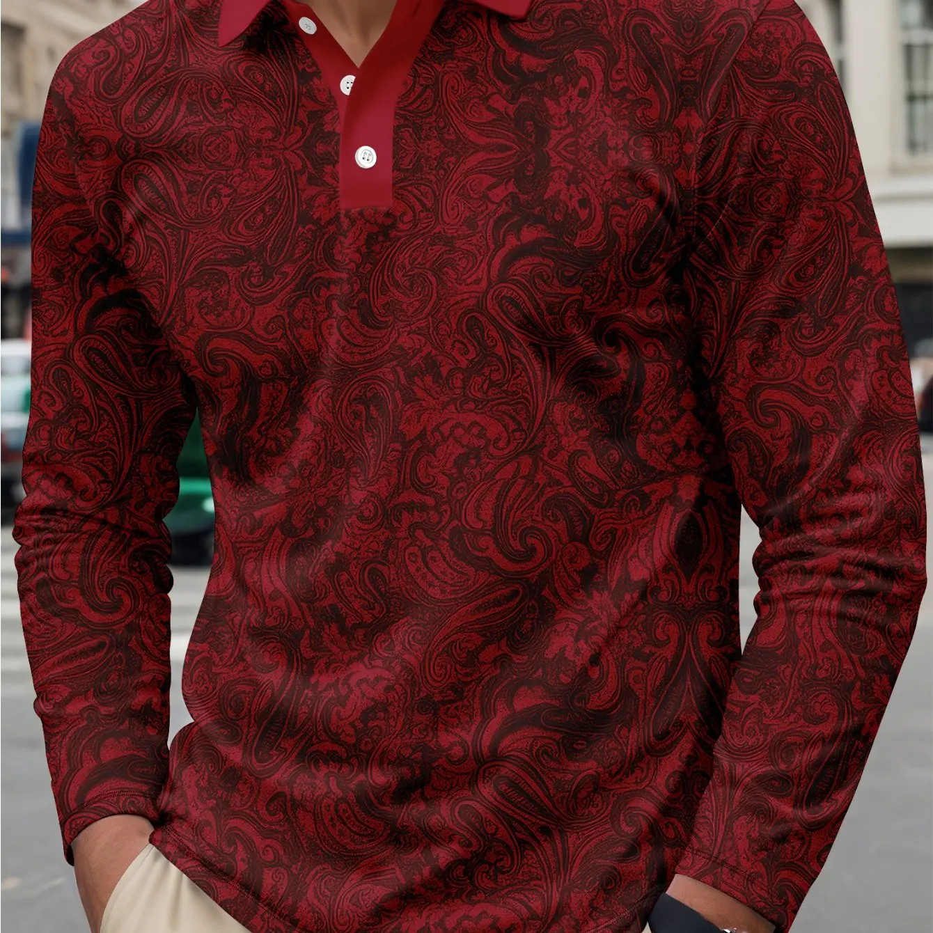 Autumn And Winter 3D Printed Men's Long Sleeve POLO Shirt Leisure Fashion Turn-down Collar Buttoned Breathable Men Clothing Tops
Autumn And Winter 3D Printed Men's Long Sleeve POLO Shirt Leisure Fashion Turn-down Collar Buttoned Breathable Men Clothing Tops