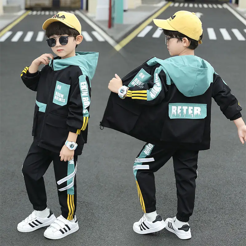 Baby Boy Clothes 4-12 Years Toddler Boutique Outfits Fashion Print Sports Coats and Pants Kids Jogging Suits Tracksuits 3 Colors
Baby Boy Clothes 4-12 Years Toddler Boutique Outfits Fashion Print Sports Coats and Pants Kids Jogging Suits Tracksuits 3 Colors