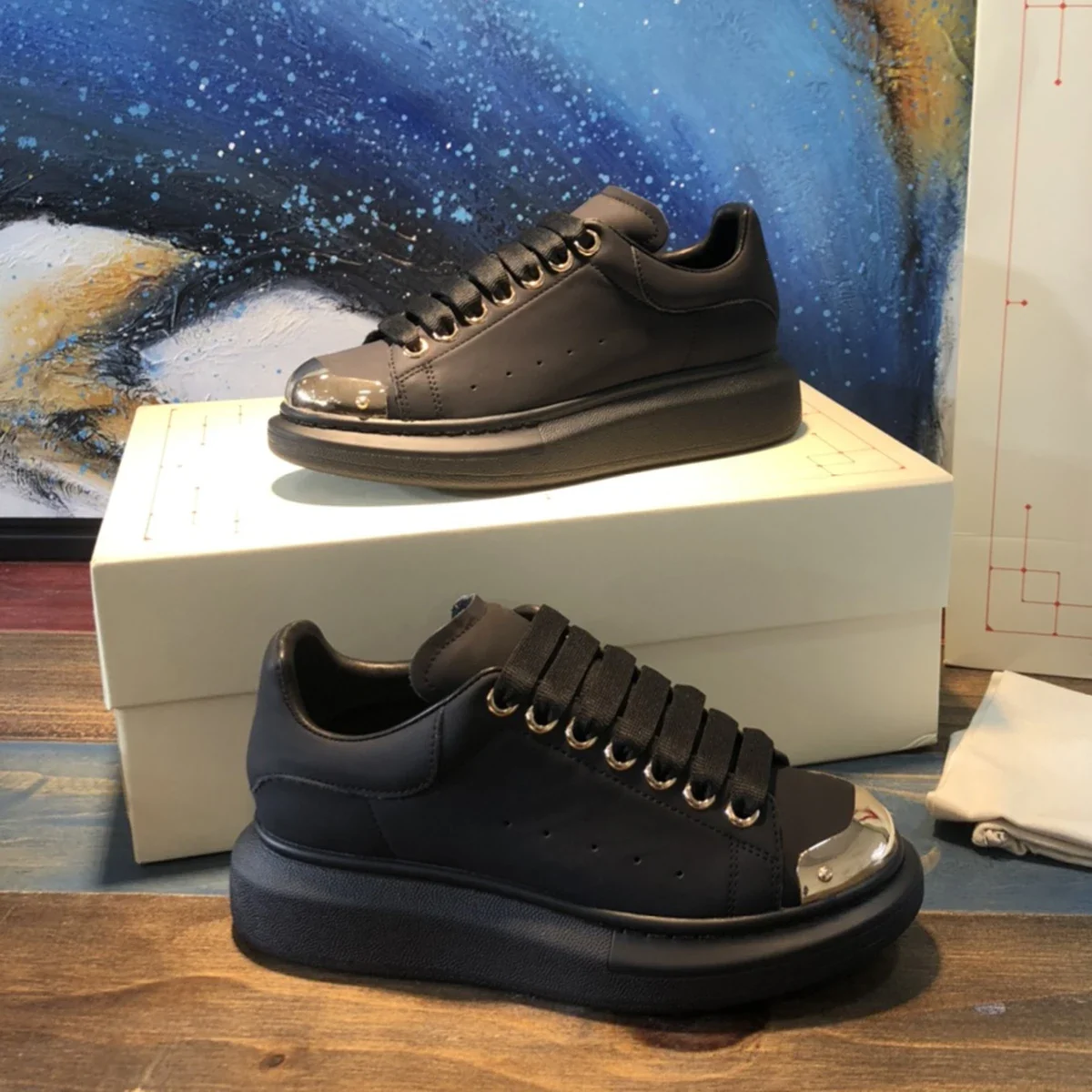 Top High Quality Womens Trendy Casual Shoes 34-46 Luxury Mens Real Leather Unisex Sneakers Designr Lovers Tide Shoes YN00715
Top High Quality Womens Trendy Casual Shoes 34-46 Luxury Mens Real Leather Unisex Sneakers Designr Lovers Tide Shoes YN00715