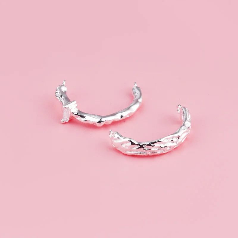 Кольцо неправильной формы из стерлингового серебра 925 пробы, маленькая изогнутая трубка, кольцо из бисера ручной работы, аксессуар для двойного кольца
Кольцо неправильной формы из стерлингового серебра 925 пробы, маленькая изогнутая трубка, кольцо из бисера ручной работы, аксессуар для двойного кольца