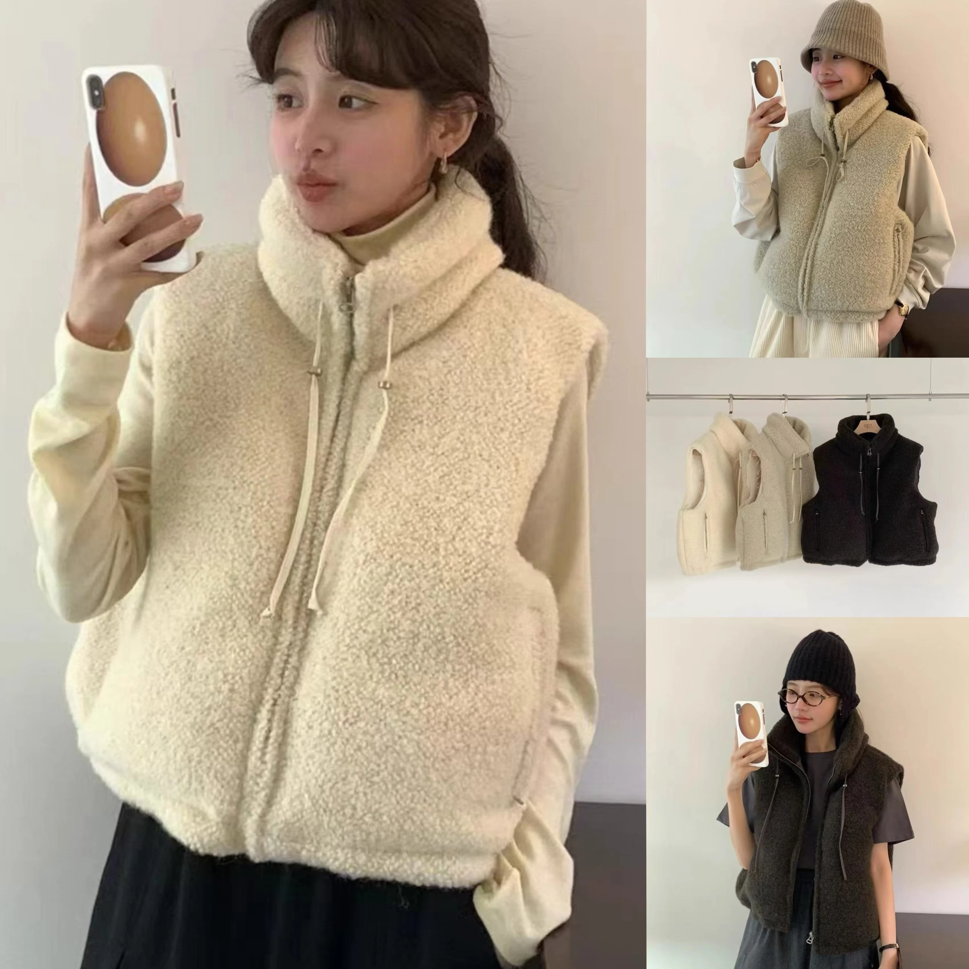 High Quality Short Duck down Vest Women's Fashionable Stand Collar Jacket Warm Casual Style 90% White Duck Feather Coat
High Quality Short Duck down Vest Women's Fashionable Stand Collar Jacket Warm Casual Style 90% White Duck Feather Coat