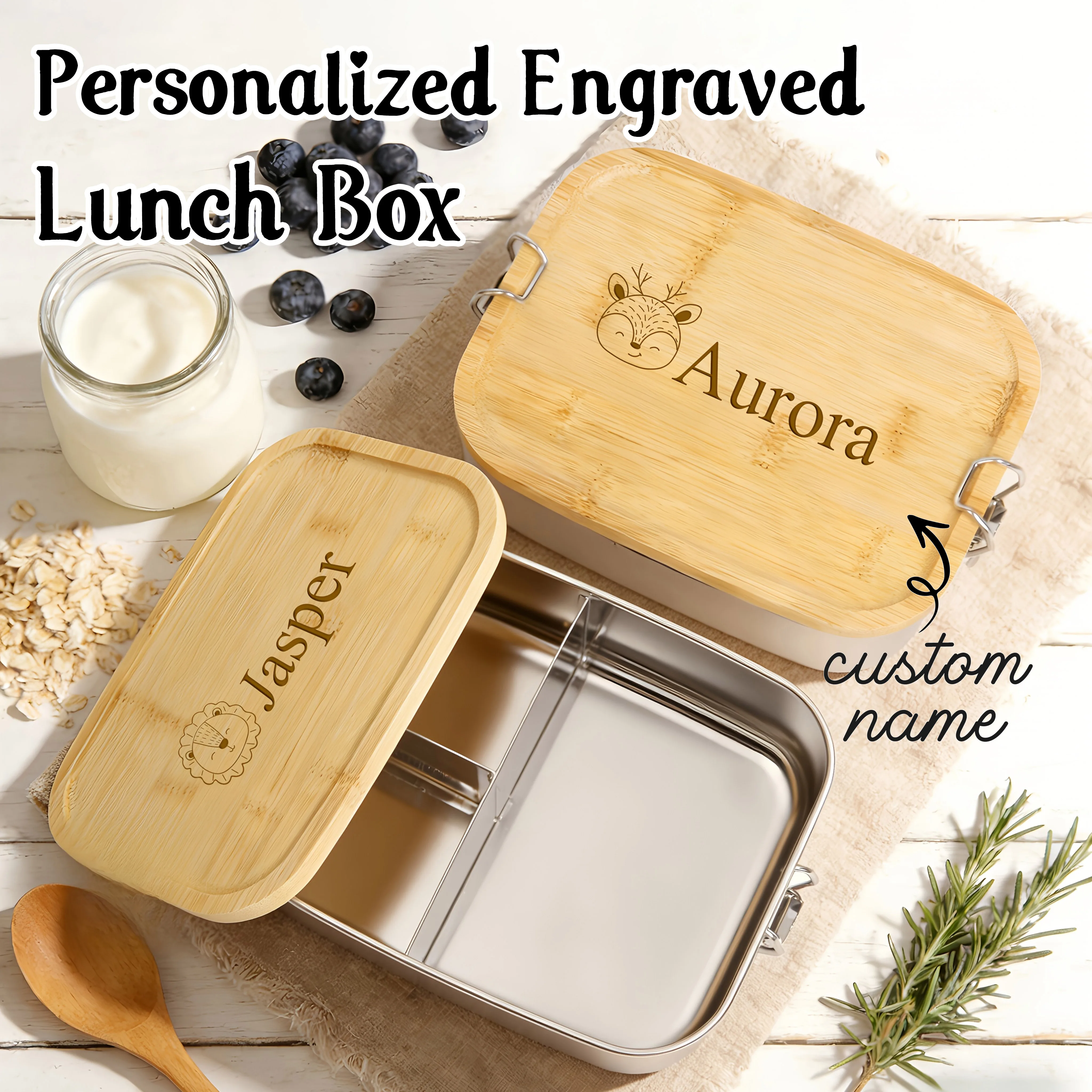 1 шт. Индивидуальный ланч-бокс из нержавеющей стали с бамбуковой и деревянной крышкой - 1200 мл, Новая крышка из нержавеющей стали 304, индивидуальная деревянная крышка для контейнера для риса
1 шт. Индивидуальный ланч-бокс из нержавеющей стали с бамбуковой и деревянной крышкой - 1200 мл, Новая крышка из нержавеющей стали 304, индивидуальная деревянная крышка для контейнера для риса