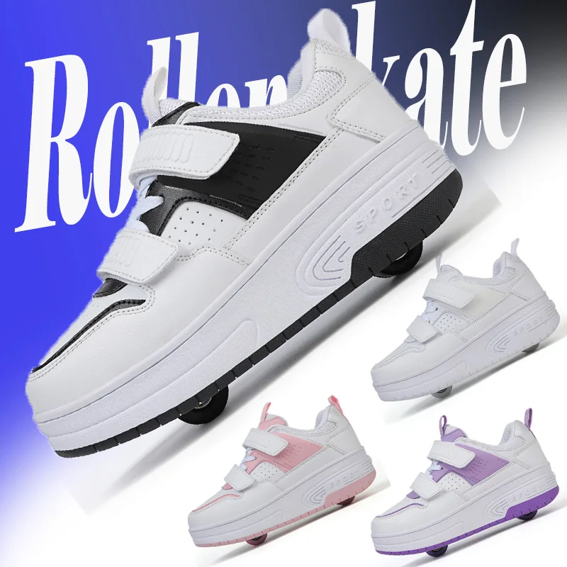 Children Roller Skate Shoes Unisex Outdoor Skating Parkour Sneakers For Boys Girls Skates Detachable Wheel Size 31-40
Children Roller Skate Shoes Unisex Outdoor Skating Parkour Sneakers For Boys Girls Skates Detachable Wheel Size 31-40