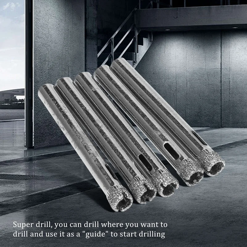 Marble tile drill bit 50Pcs Diamond Coated Drill Bit Set 6mm Diamond Tipped Hole Saw for Tile, Glass, Ceramics, Porcelain, Marbl
Marble tile drill bit 50Pcs Diamond Coated Drill Bit Set 6mm Diamond Tipped Hole Saw for Tile, Glass, Ceramics, Porcelain, Marbl