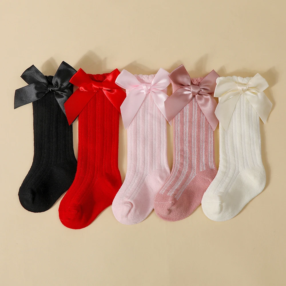 0-12M Kids Girls Socks With Bows Knee High Princess Socks For Girl Cute Newborn Baby Cotton Sock Long Tube Bow Children Socks
0-12M Kids Girls Socks With Bows Knee High Princess Socks For Girl Cute Newborn Baby Cotton Sock Long Tube Bow Children Socks