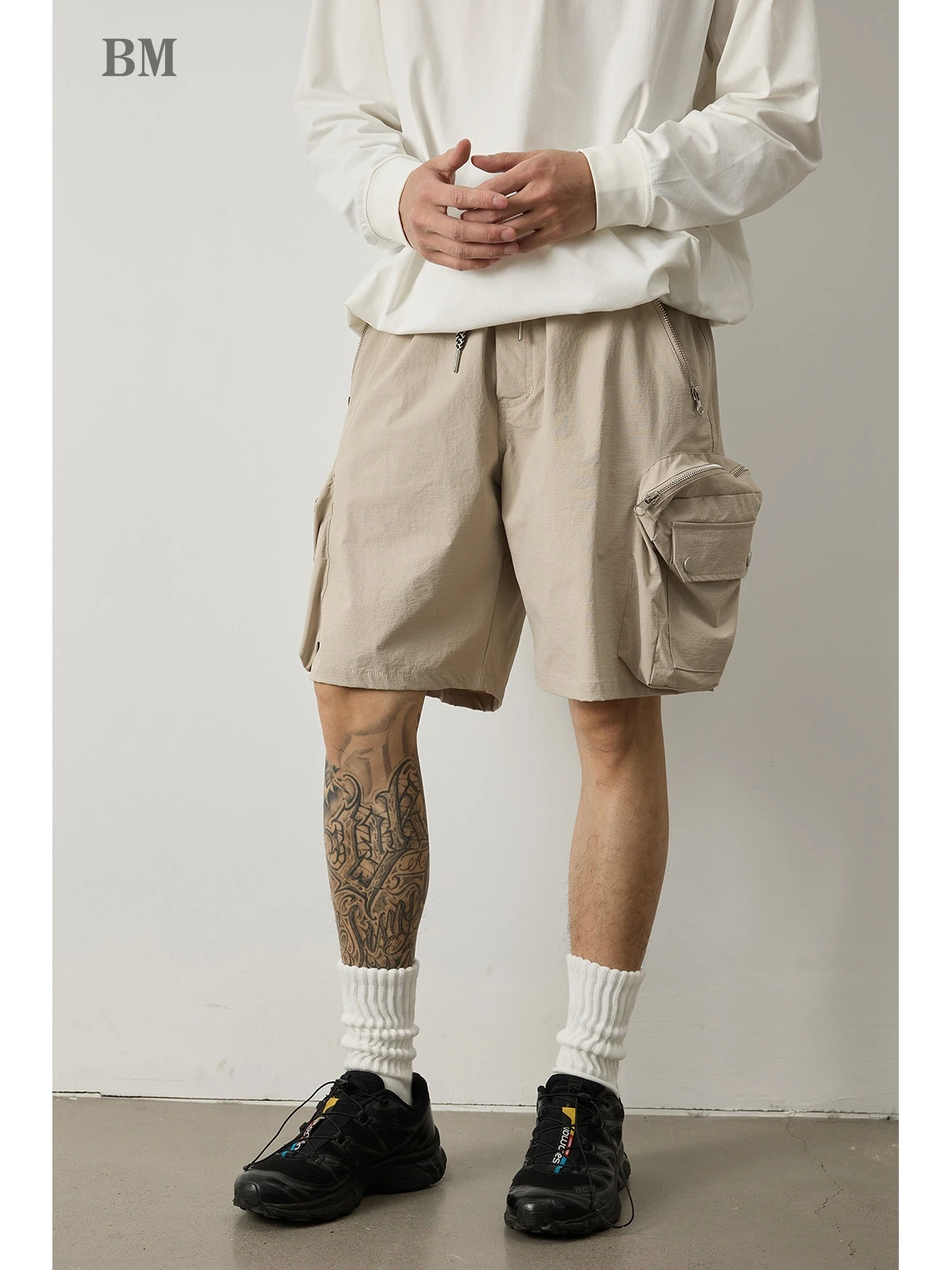 Cargo Shorts Mens Multi Pockets Quick Dry Breathable Loose Fit Mid Length Outdoor Sports Casual Streetwear Trendy Summer Pants
Cargo Shorts Mens Multi Pockets Quick Dry Breathable Loose Fit Mid Length Outdoor Sports Casual Streetwear Trendy Summer Pants