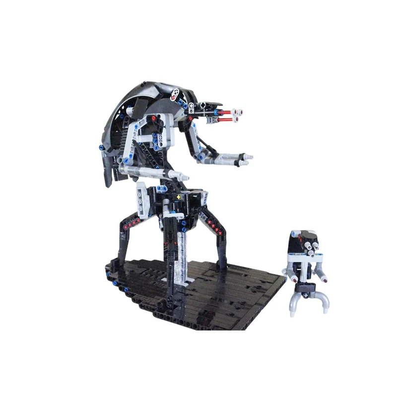 NEW 602PCS MOC Space Battle Droideka Model Technology DIY Creative Assembly Building Blocks Display Birthday Gift Building Set
NEW 602PCS MOC Space Battle Droideka Model Technology DIY Creative Assembly Building Blocks Display Birthday Gift Building Set