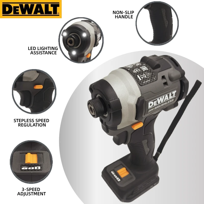 DeWalt DCF85M Brushless Lithium Electric Screwdriver Electric Drill Woodworking Screwdriver Impact Drill Adjustable Speed
DeWalt DCF85M Brushless Lithium Electric Screwdriver Electric Drill Woodworking Screwdriver Impact Drill Adjustable Speed