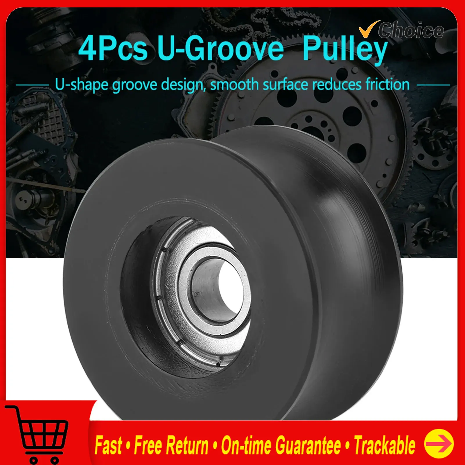 0840UU U Type UGroove Pulley Roller Wheel 8x39.5x20.1mm Wheel Roller Wheel U‑Type Pulley U‑ Pulley
0840UU U Type UGroove Pulley Roller Wheel 8x39.5x20.1mm Wheel Roller Wheel U‑Type Pulley U‑ Pulley
