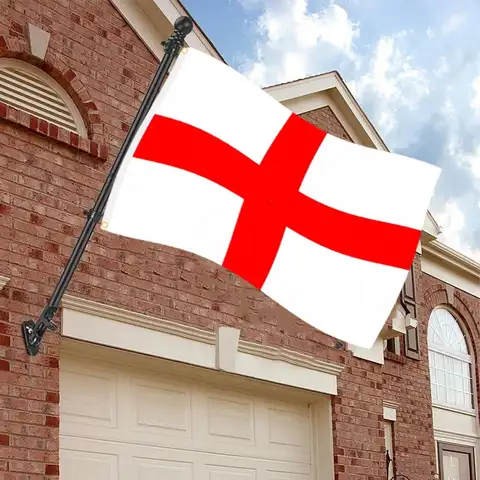 JimonFlag Cruz Vermelha Bandeira do Reino Unido Inglaterra 90x150cm Cruz de São Jorge Bandeira Nacional Inglesa Bandeira Voadora de Alta Qualidade