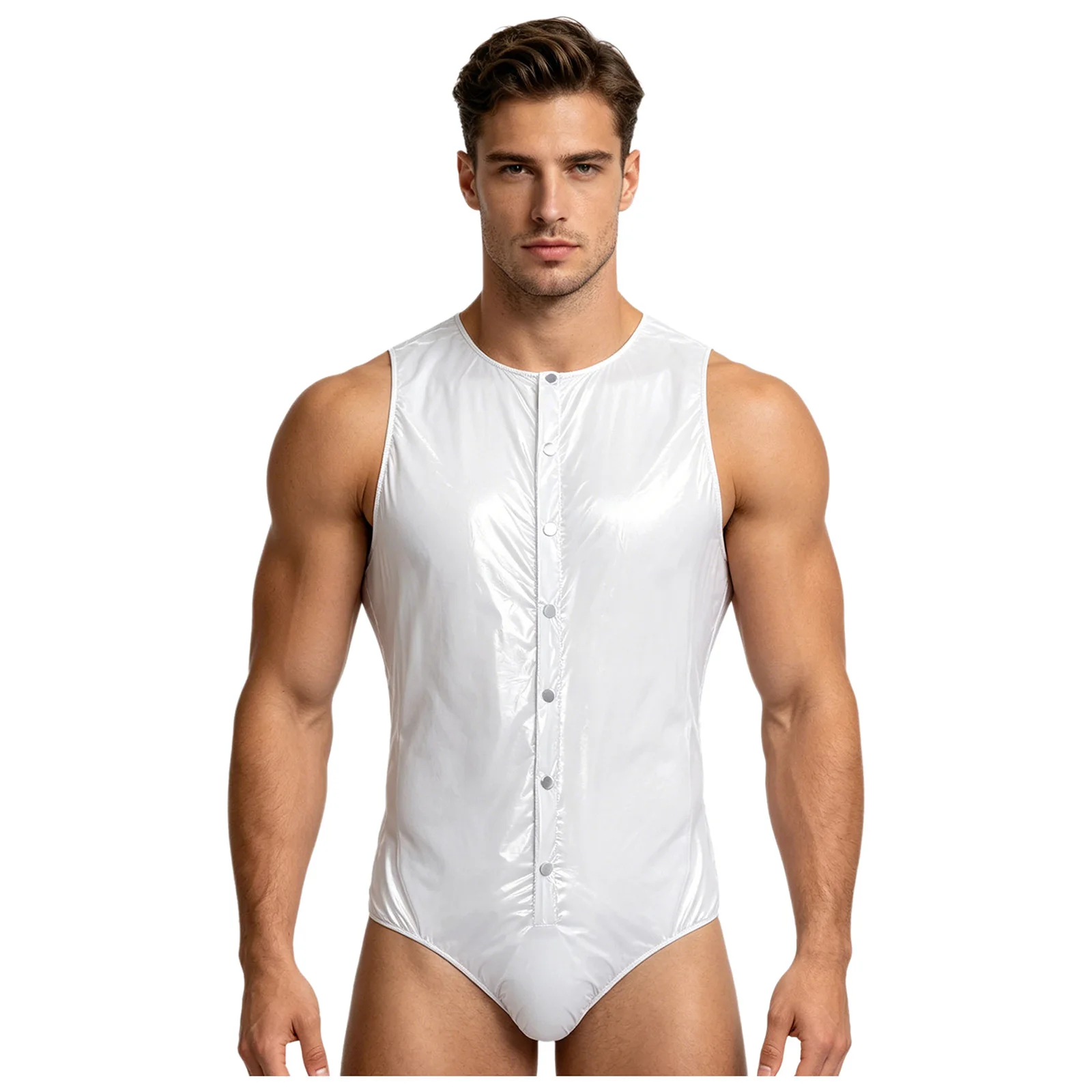 Mens Lingerie Leakproof Adaptive BodysuitOne Piece Front Button Zippers Leotard Swimsuit Waterproof Swimwear Button Bathing Suit
Mens Lingerie Leakproof Adaptive BodysuitOne Piece Front Button Zippers Leotard Swimsuit Waterproof Swimwear Button Bathing Suit