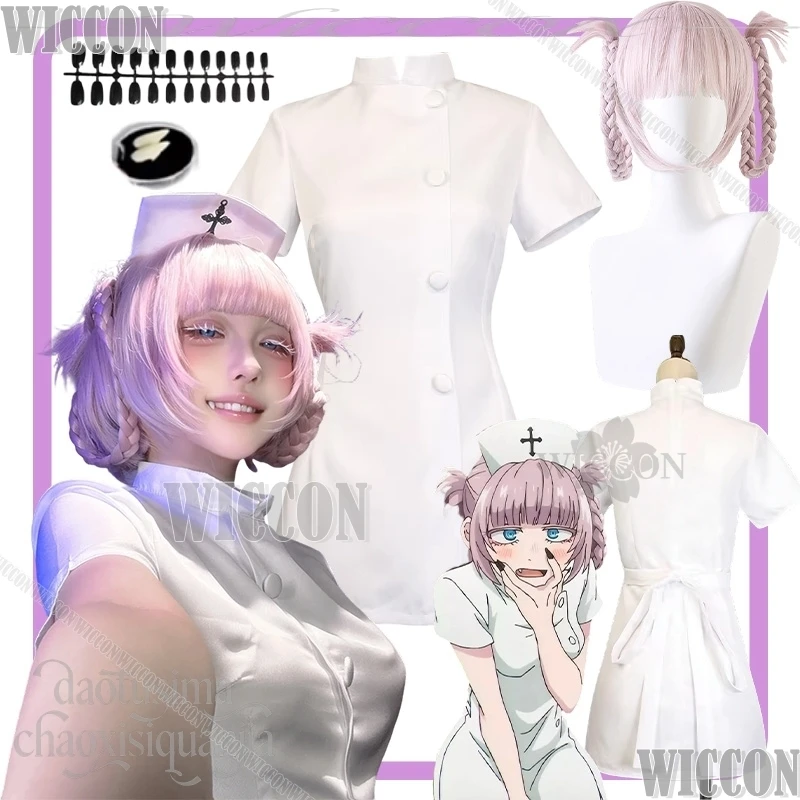 Kawaii Goth Nurse Uniform CALL OF THE NIGHT 코스프레 Jirai Kei Girls Nanakusa Nazuna Cosplay Mini Dress Halloween Navidad Carnaval
Kawaii Goth Nurse Uniform CALL OF THE NIGHT 코스프레 Jirai Kei Girls Nanakusa Nazuna Cosplay Mini Dress Halloween Navidad Carnaval