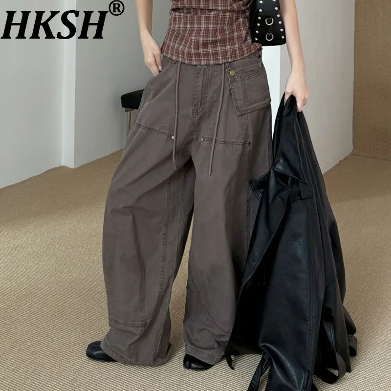 HKSH весна осень новые женские повседневные широкие брюки с карманами в американском стиле ретро в стиле сафари в стиле хип-хоп уличная одежда универсальный прилив HK13445
HKSH весна осень новые женские повседневные широкие брюки с карманами в американском стиле ретро в стиле сафари в стиле хип-хоп уличная одежда универсальный прилив HK13445