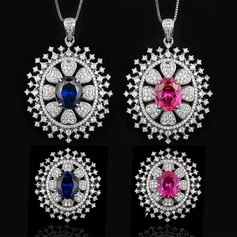 Exquisite Adjustable Ring Necklace with Oval Pink Gemstones Vintage Sunflower Style Jewelry for Women Elegant Party Accessories
Exquisite Adjustable Ring Necklace with Oval Pink Gemstones Vintage Sunflower Style Jewelry for Women Elegant Party Accessories
