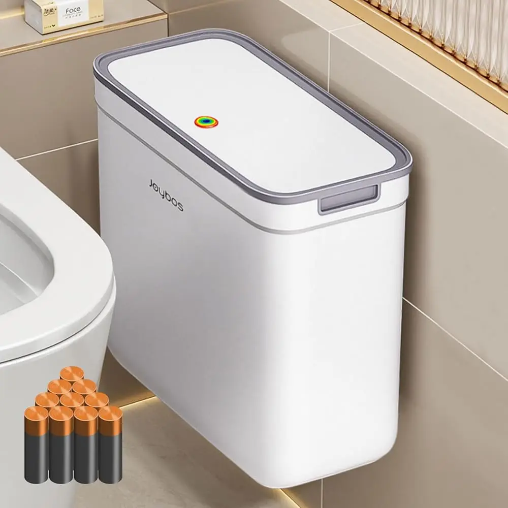2-In-1 Wall-Mounted & Freestanding Bathroom Trashcan, 4 Gallon Slim Small Garbage Can 10 Rolls Of Bags, White Plastic Kitchen
2-In-1 Wall-Mounted & Freestanding Bathroom Trashcan, 4 Gallon Slim Small Garbage Can 10 Rolls Of Bags, White Plastic Kitchen