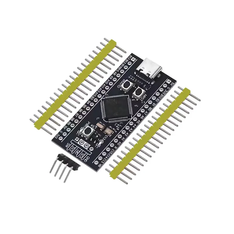 Модуль STM32F401RCT6 STM32F401RCT6/STM32F401CCU6 Основная плата Системная плата Платы разработки MicroPython Компоненты STM32F401RC
Модуль STM32F401RCT6 STM32F401RCT6/STM32F401CCU6 Основная плата Системная плата Платы разработки MicroPython Компоненты STM32F401RC