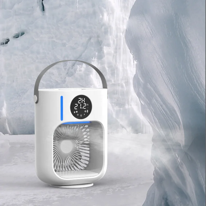 Refrigeration Usb Mini Air Conditioner Small Office And Household Air Conditioner Portable Humidification Desktop Cooling Fan
Refrigeration Usb Mini Air Conditioner Small Office And Household Air Conditioner Portable Humidification Desktop Cooling Fan