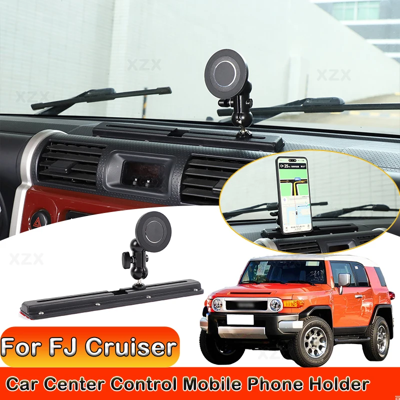 For Toyota FJ Land Cruiser 2007-2021 Car Center Control Mobile Phone Holder GPS Stand Rack auto interior accessories
For Toyota FJ Land Cruiser 2007-2021 Car Center Control Mobile Phone Holder GPS Stand Rack auto interior accessories